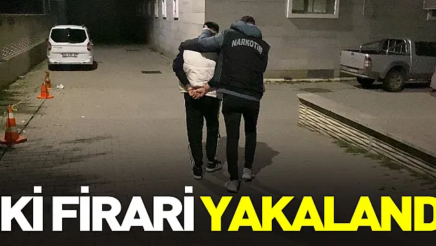 Samsun'da iki firari yakalandı
