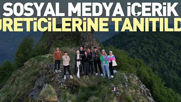 Sosyal medya içerik üreticilerine tanıtıldı