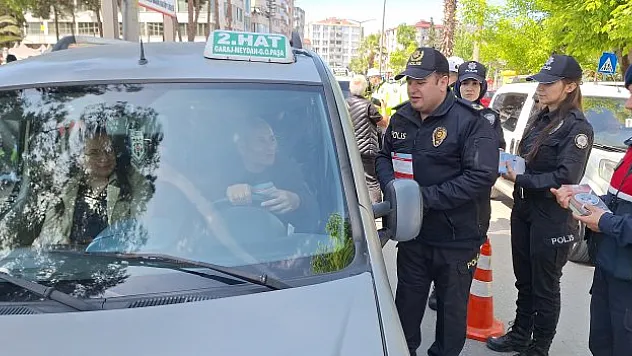 Bafra'da 'Hayatla Yarışılmaz' Sloganı