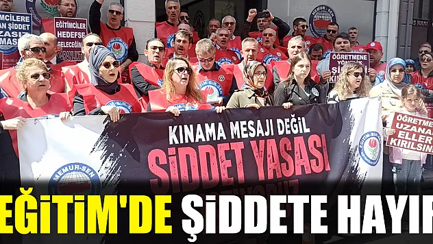 Eğitim'de Şiddete Hayır