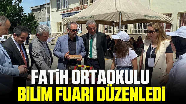 FATİH ORTAOKULU BİLİM FUARI DÜZENLEDİ