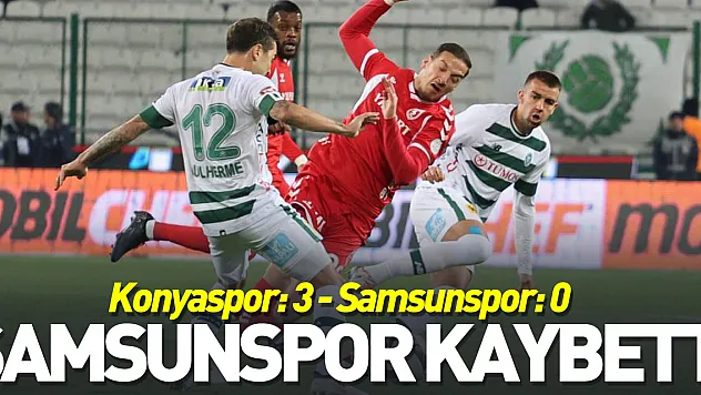 Samsunspor Kaybetti