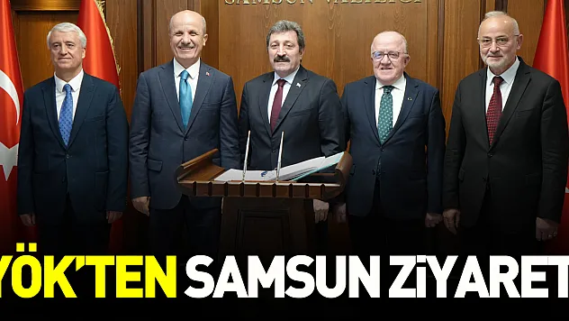 Başkan Erol Özvar'ın Samsun temasları başladı