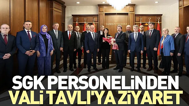 SGK Personelinden Tavlı'ya Ziyaret