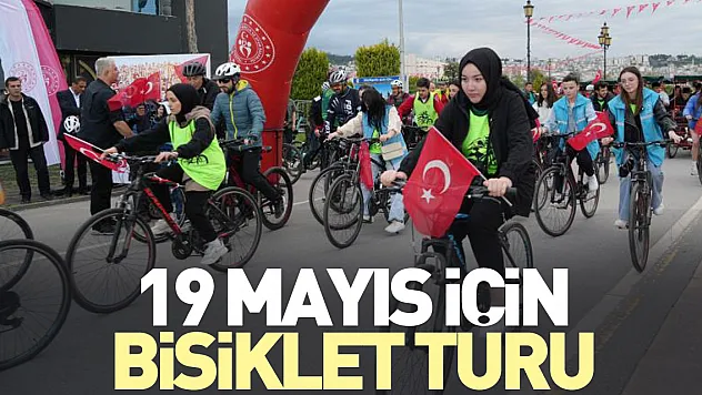 19 Mayıs için bisiklet turu
