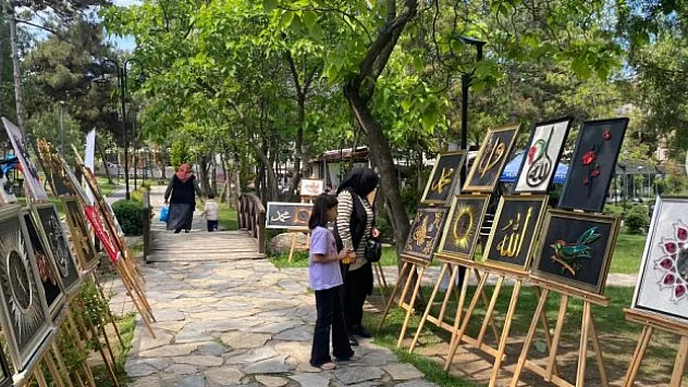 Vezirköprü'de resim sergisi