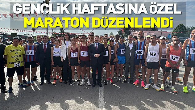 Gençlik Haftasına Özel Maraton Düzenlendi