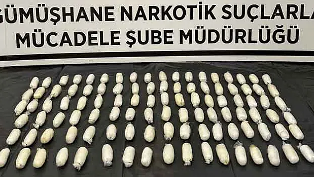 Midesinden 662,06 gram sentetik uyuşturucu çıktı