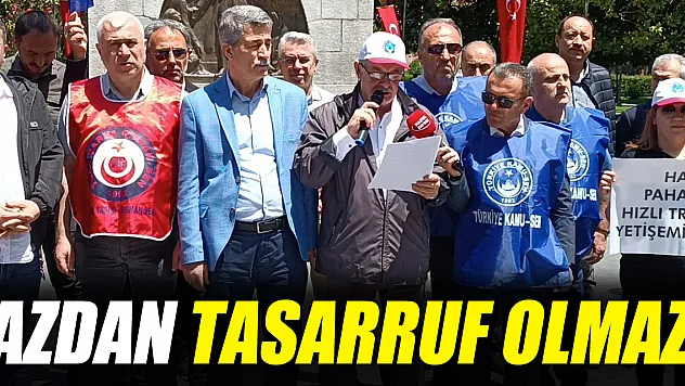 'Azdan tasarruf olmaz'