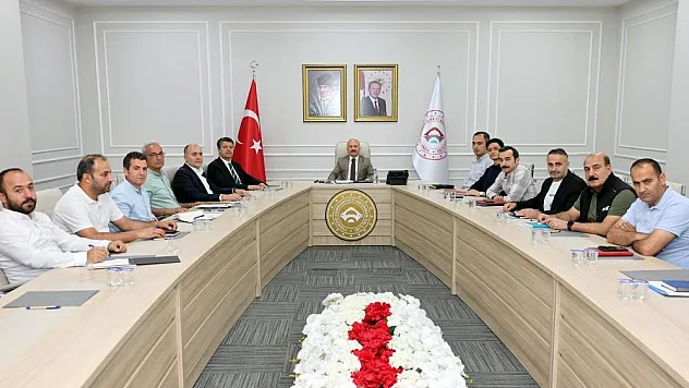 Toplantıda sorunlar konuşuldu