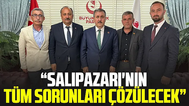 'Salıpazarı'nın Tüm Sorunları Çözülecek'
