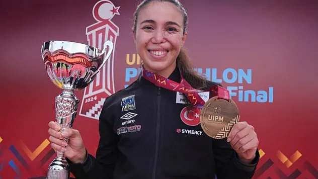İlke Özyüksel'den 'olimpiyat madalyası provası'