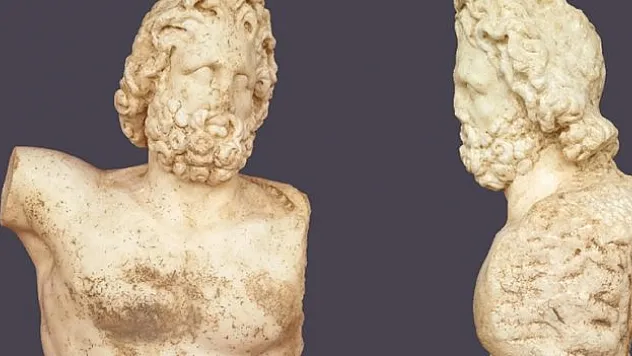 Roma İmparatorluk dönemine ait iki heykel bulundu