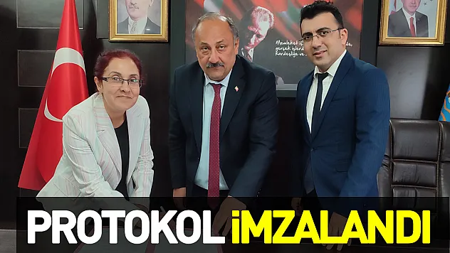 Protokol imzalandı