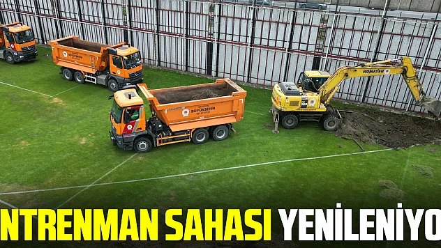 Samsunspor'un antrenman sahası yenileniyor