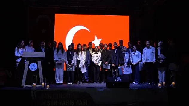 Bafra'da düzenlenen etkinlikte duygulu anlar