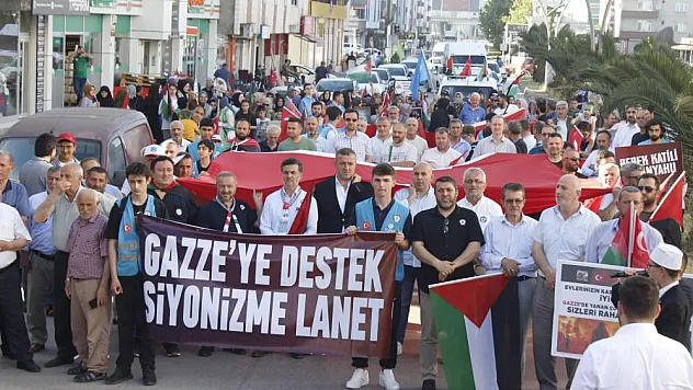 İsrail'e lanet, Filistin'e destek