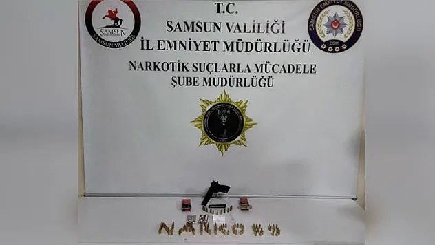 Uyuşturucuyla yakalandı
