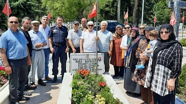 Şehit uzman çavuş unutulmadı