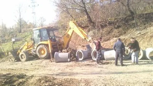 Samsun Ordubaşı Köyü Yolu Ulaşıma Hazır