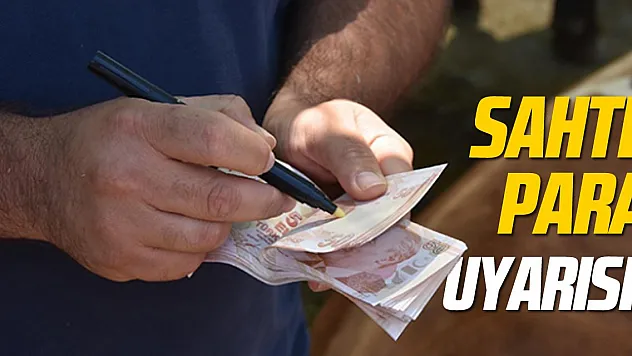 Hayvan pazarında sahte para uyarısı