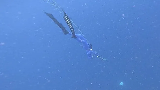 Serbest dalış rekortmenleri şampiyonaya Muğla'da hazırlanıyor