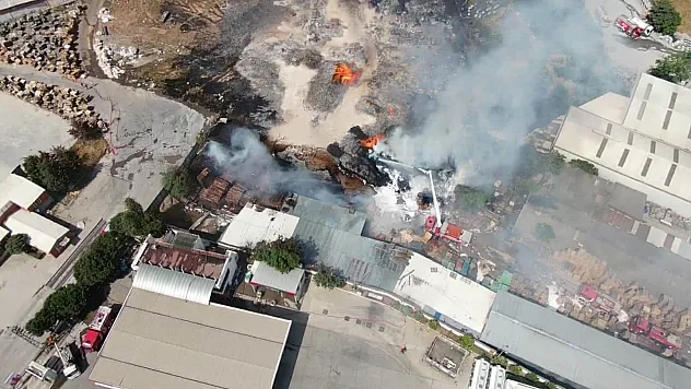 Fabrikada çıkan yangın kontrol altına alındı