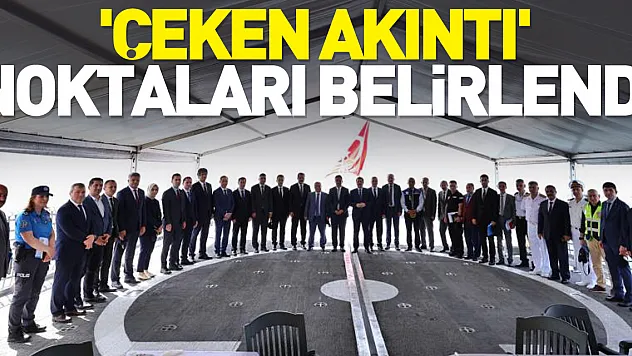 'Çeken akıntı' noktaları