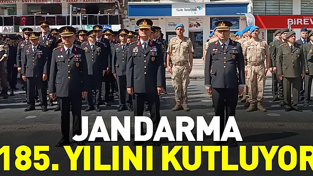 Jandarma 185. yılını kutluyor