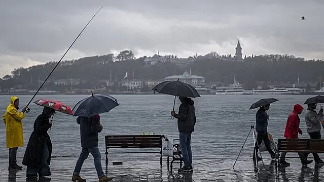 İstanbul için sağanak uyarısı