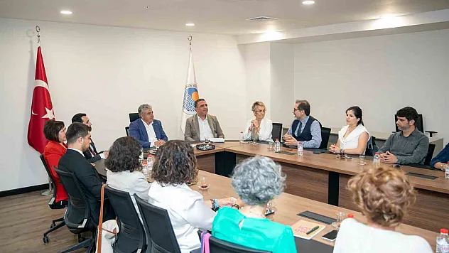 UNDP proje ekibi Mersin'de