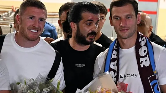 Trabzonspor'un yeni transferlerinden taraftara mesaj