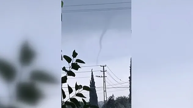 Hatay'da hortum oluştu