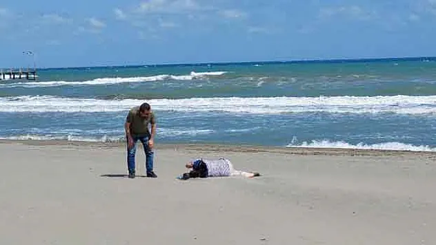 Yaşlı kadın polisi alarma geçirdi