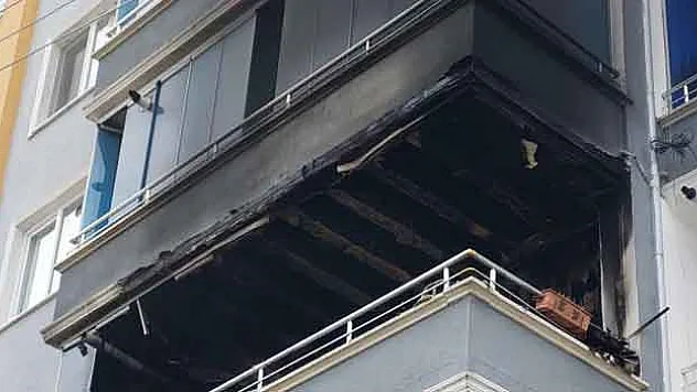 6 katlı binada yangın çıktı