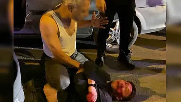 Tüfek ve satırla ev bastı, meydan dayağı yedi