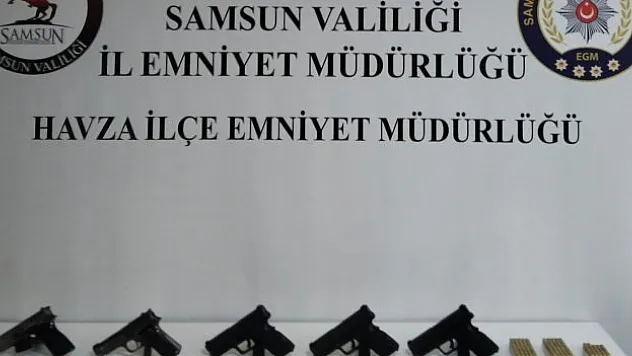 Kaçak silah ticareti operasyonu