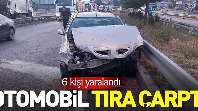 SAMSUN'DA FECİ KAZA