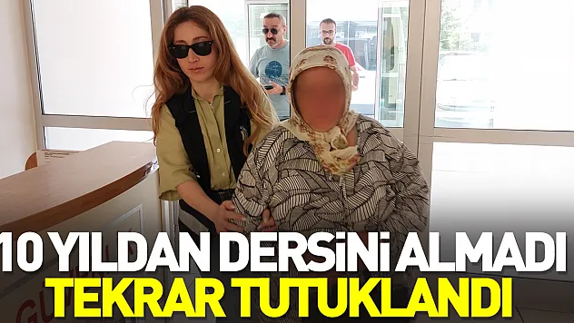 10 yıldan dersini almadı tekrar tutuklandı