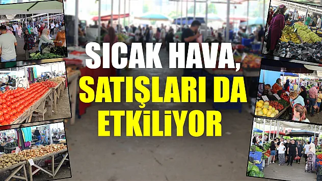 Sıcak hava, satışları da etkiliyor