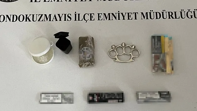 Narkotik uygulaması düzenlendi