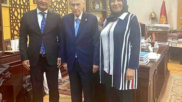 özdemir'den Bahçeli'ye ziyaret