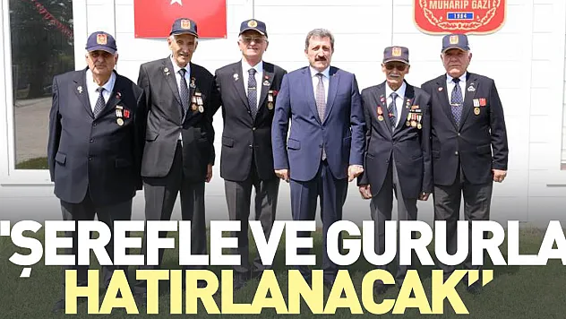 'Şerefle ve gururla hatırlanacak'