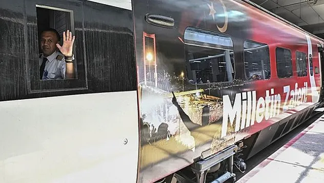 15 Temmuz Demokrasi ve Milli Birlik Treni yola çıktı