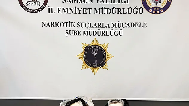 2 kilo metamfetamin ele geçirildi