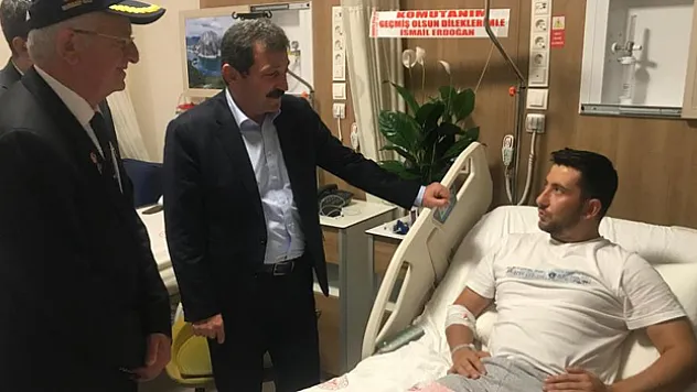 VALİ TAVLI'DAN MORAL ZİYARETİ