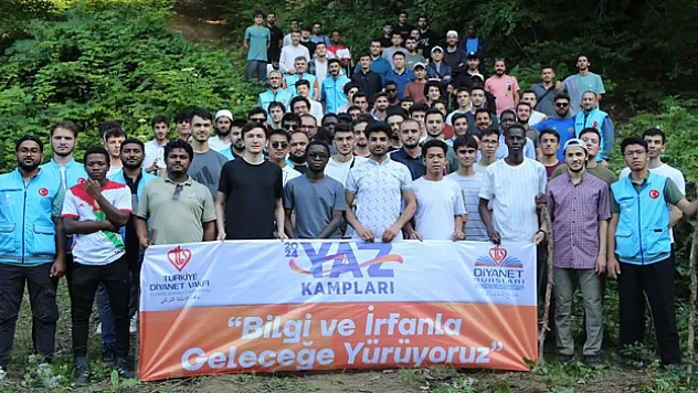 TDV yaz kampına 111 öğrenci katıldı