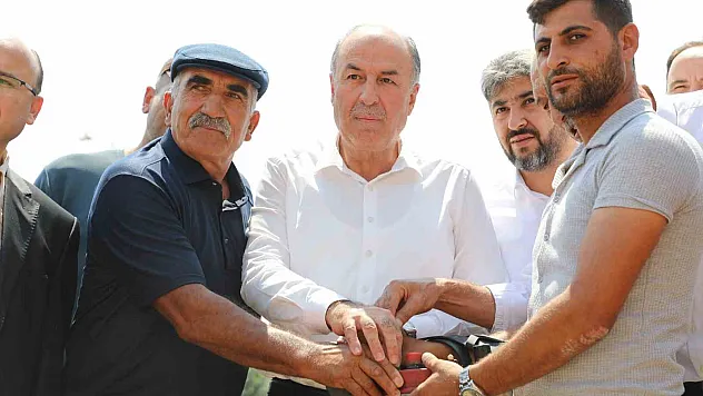 TOKİ Cami'nin temeli atıldı