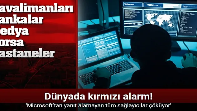 Dünyada kırmızı alarm