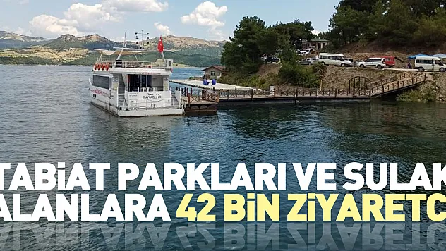 Tabiat parkları ve sulak alanlara 42 bin ziyaretçi